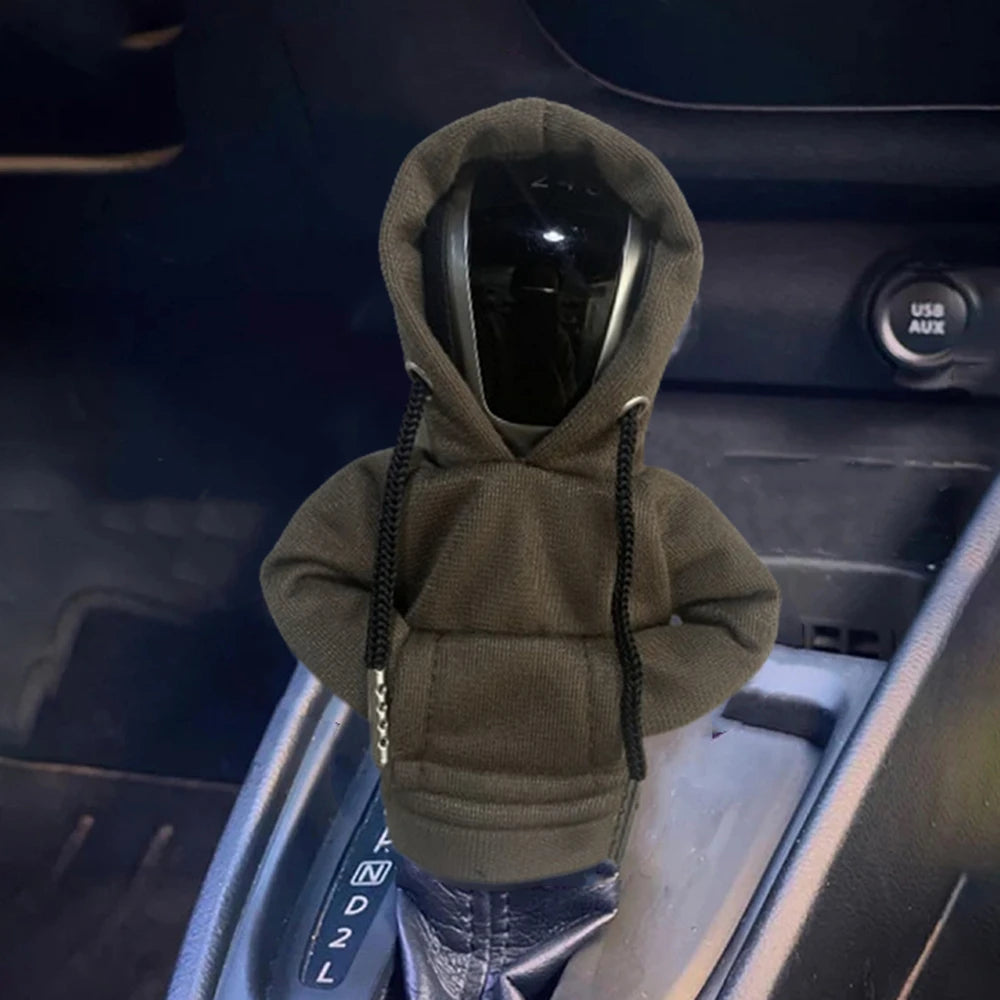 Sweat à capuche pour levier de vitesse automobile