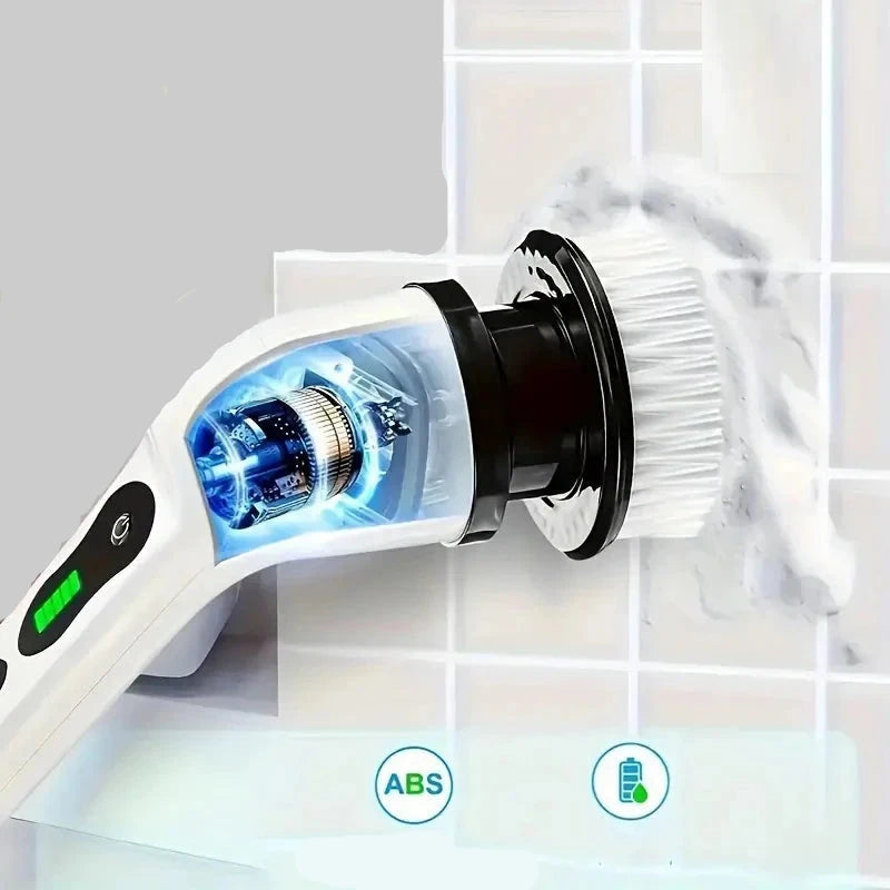 Brosse à récurer électrique révolutionnaire 7 en 1