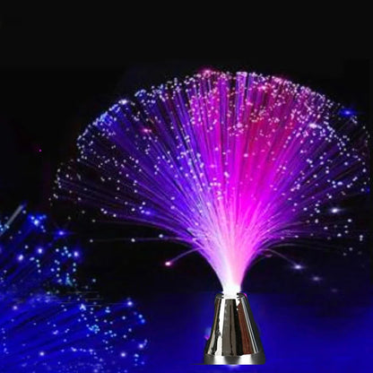 Lampe Lumières d'Ambiance à Fibre Optique LED Décorative