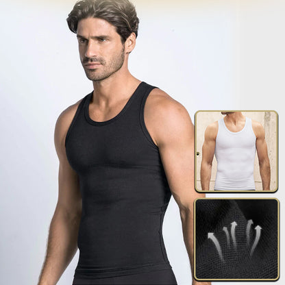 🎁 VENTE CHAUDE 50% OFF 🔥 Débardeur, Chemise de compression pour Homme